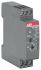 ABB CT-C Series DIN Rail, Snap-On Timer Relay, 24 → 240V ac, 2-Contact, 0.05 s - 10min, 1-Function
