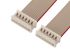 Molex Picoflex Series Flat Ribbon Cable, 1.27mm Pitch, 80mm Length, Picoflex IDC to Picoflex IDC