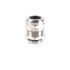 RS PRO Nickel Plated Brass Cable Gland, M20 Thread, 10mm Min, 14mm Max, IP68
