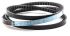 Cinghia di trasmissione Gates serie Quad Power 4, sezione XPZ/3VX, 900mm x 10mm x 8mm