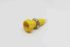 RS PRO Yellow Female Banana Socket, 4 mm Connector, Solder Termination, 10A, 50V, Silver Plating