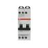 ABB S200C MCB, 3P, 32A Curve C, 415V AC, 6 kA Breaking Capacity