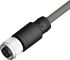 RS PRO Female 4 way M12 to Unterminated Sensor Actuator Cable, 5m