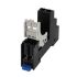 SJ 8 Pin 250V ac DIN Rail Relay Socket, for use with RJ2