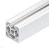Bosch Rexroth Silver Aluminium Profile Strut, 40 x 40 mm, 10mm Groove, 2000mm Length
