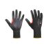 Honeywell Safety CoreShield Black Foam Coating Gloves, Size 6, Small, Nitrile Micro-Foam Coated