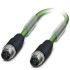 Phoenix Contact Ethernet kábel, Cat5, M12 - M12, 300mm, Zöld, 48, 60 V