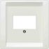 Siemens White 2 Gang Thermoplastic Cover Plate