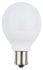 Bombilla LED Orbitec, LED LAMPS - ROUND G45 LOW VOLTAGE, 18 → 30 V, 4 W, casquillo BA15, Blanco Cálido, 3000K,