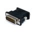 DVI to VGA Cable Adapter M/F - Black - 1