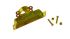 Manchon Sub-D Amphenol India série M85049, 50 contacts, en Acier  avec Serre-câble