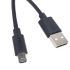 Cable USB 2.0 Molex, con A. USB A Macho, con B. Mini USB tipo B Macho, long. 1m, color Negro