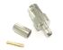 RS PRO, jack Cable Mount BNC Connector, 50Ω, Crimp Termination, Straight Body