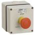 Clipsal Electrical Push Button Control Station, Orange, Emergency Stop, IP66
