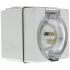 Clipsal Electrical IP66 Grey, Rated At 15A, 250 V