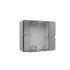 Clipsal Electrical 56 Series Grey PVC Back Box, IP66, 4 Gangs, 198 x 198 x 140mm