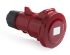 RS PRO IP67 Red Cable Mount 3P + E Industrial Power Socket, Rated At 16A, 380 → 415 V
