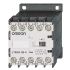 Omron Contactor, 24 V dc Coil, 4 Pole, 9 A, 4 kW