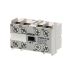 Omron Auxiliary Contact - 4NO, 4 Contact, DIN Rail Mount, 10 A