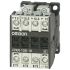 Omron J7KN Series Contactor, 24 V Coil, 3 Pole, 10 A, 4 kW, 1NO