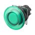 Omron Green Push Button Head - Momentary, A22N Series, 22mm Cutout, mushroom