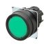 Omron Green Push Button Head - Momentary, A22N Series, 22mm Cutout
