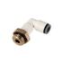 Legris LF6900 LIQUIfit Series Push-in Fitting, M5 Male, Threaded Connection Style