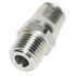 Legris LF3800 Series, G 1/2 Male to Push In 12 mm, Threaded-to-Tube Connection Style
