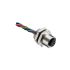 Female M12 to Free End Sensor Actuator Cable, 17 Core, 200mm