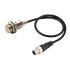 Omron Inductive Barrel-Style Proximity Sensor, M18 x 1, 8 mm Detection, PNP Output, 30 V, IP67