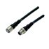 Omron Straight Female 3 way M8 to Straight Male M8 Sensor Actuator Cable, 2m