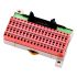 Omron PCB Terminal Block, 20-Way, 1A, 0.3 → 1.25 mm Wire, Screwless Termination