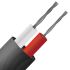 Cable de extensión RS PRO para termopares tipo J, temp. máx. +105°C, long. 10m, aislamiento de PVC
