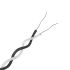 RS PRO Thermocouple Wire, PFA Sheath Twin Twisted, Type J, 1/0.2mm, Unscreened, 10m