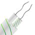 RS PRO Thermocouple Wire, Glass Fibre Sheath Flat Pair, Type K, 1/0.2mm, Unscreened, 10m