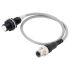 Omron Barrel-Style Proximity Sensor, M12 x 1, 3 mm Detection, NO Output, 10 → 30 V dc, IP67