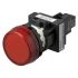 Omron M22N Series Red Panel Mount Indicator, 22mm Mounting Hole Size, IP66