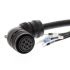 Omron Cable for Use with 200 V Servo Motor, 5m Length