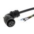 Omron Cable for Use with 200 V Servomotors R88M-, 30m Length