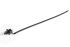 HellermannTyton Cable Tie, Releasable, 232mm x 4.7 mm, Black Polyamide 6.6 (PA66)
