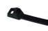 HellermannTyton Cable Tie, Releasable, 565mm x 12.5 mm, Black Polyamide 6.6 (PA66)