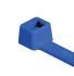 HellermannTyton Cable Tie, Releasable, 365mm x 7.6 mm, Blue Polyamide 6.6 (PA66)
