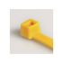 HellermannTyton Cable Tie, 365mm x 7.6 mm, Yellow Polyamide 6.6 (PA66)