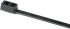 HellermannTyton Cable Tie, Releasable, 365mm x 7.6 mm, Black Polyamide 6.6 (PA66)
