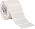 HellermannTyton Helatag 1209 Transparent/White Cable Labels, 25.4mm Width, 19.05mm Height, 5000 Qty