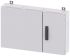 Siemens Cabinet Enclosure Type ALPHA 160 Series , 800 x 500mm, Steel DIN Rail Enclosure