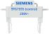 Siemens beleuchtet Druckschalter, Blau
