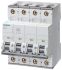 Siemens SENTRON 5SY6 MCB, 4P, 4A Curve C