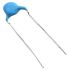 Murata Ceramic Single Layer Capacitor 1nF 250V dc ±20%, DE1E, Through Hole +125°C Max Op. Temp.