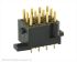 Souriau SMS Series Straight PCB Mount PCB Socket, 12-Contact, 4-Row, 5.08mm Pitch, Solder Termination